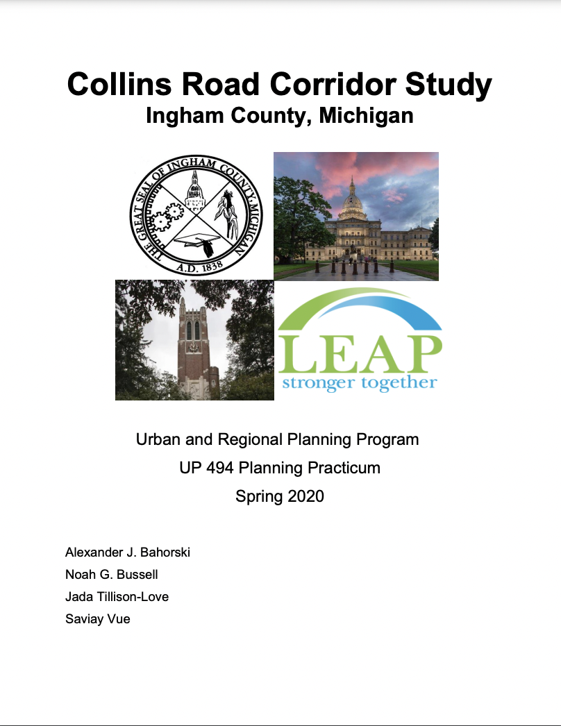 Report for 2020: Collins Road Corridor Development